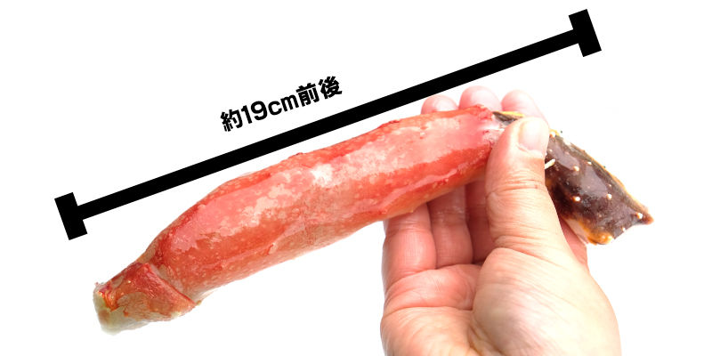 本タラバかにしゃぶ1kg（10-15本）＜生冷凍＞