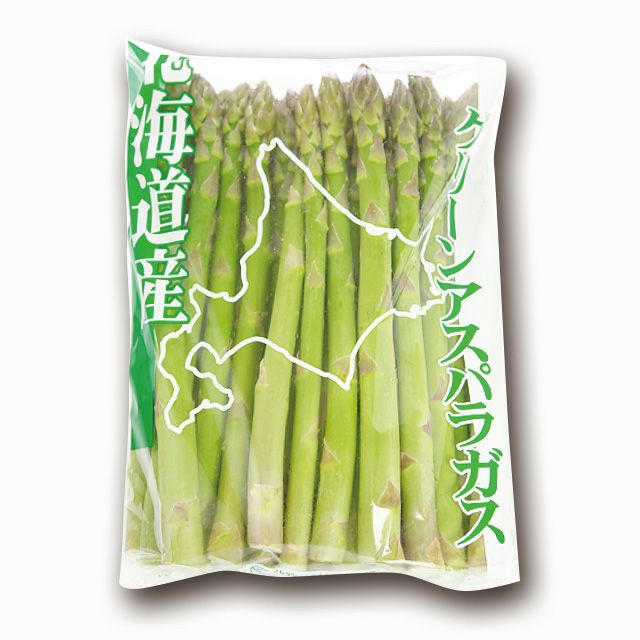 北海道産グリーンアスパラ800g箱