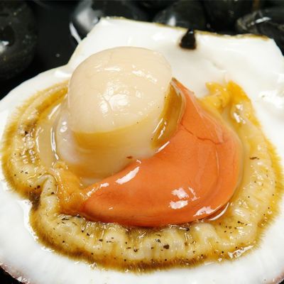 北海道野付産 活 ホタテ2kg箱 生冷蔵 の通販 最北の海鮮市場