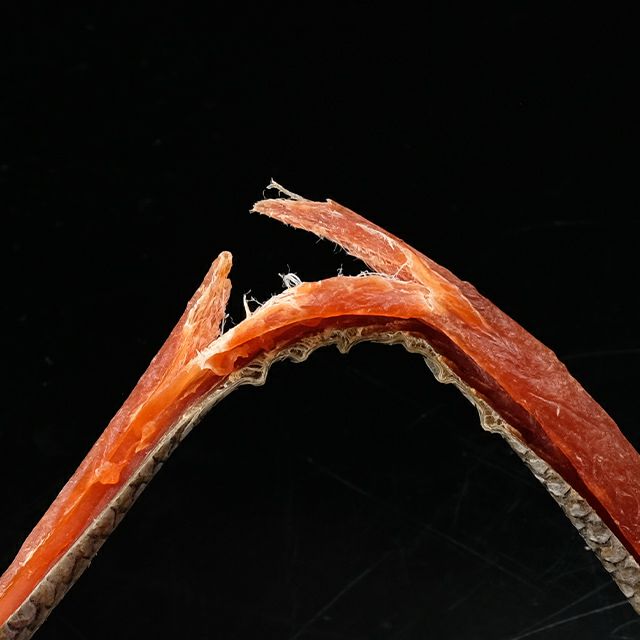 北海道産天然鮭とば150g(無添加・無着色)