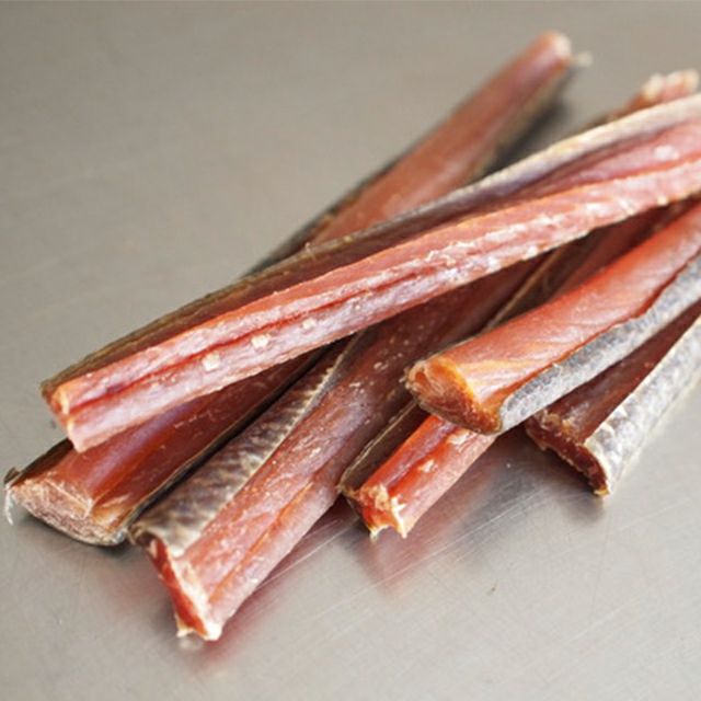 北海道産天然鮭とば150g(無添加・無着色)