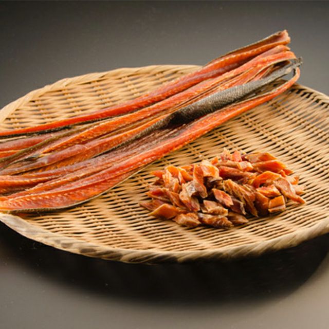 北海道産天然鮭とば150g(無添加・無着色)