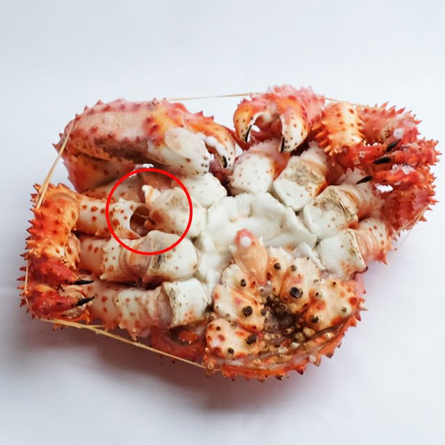 【セール】北海道産花咲蟹姿1.2g前後×2尾＜ボイル冷凍＞