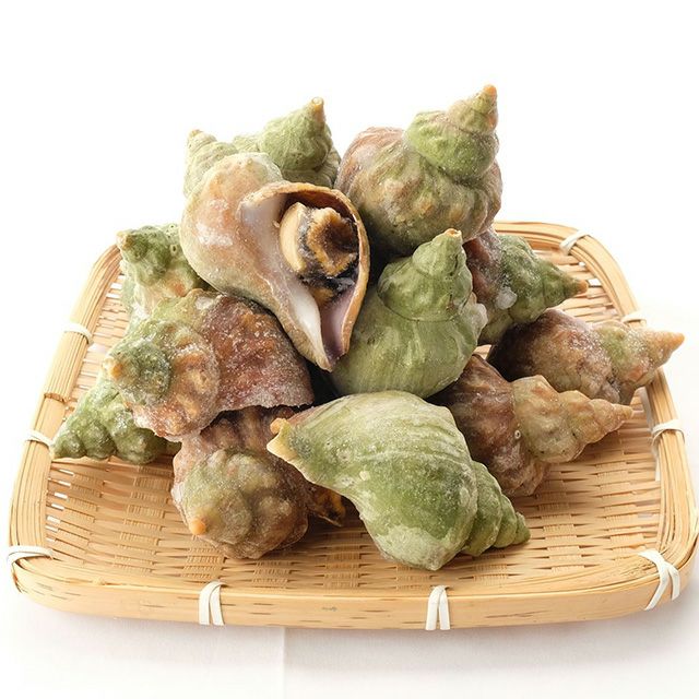 北海道産青つぶ1kg(下処理済み)＜ボイル冷凍＞