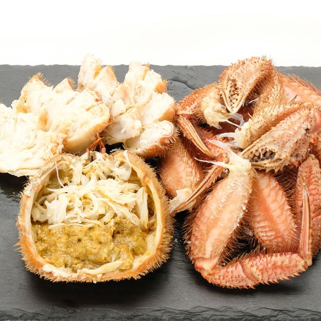 枝幸産毛ガニ姿650g前後＜ボイル冷凍＞