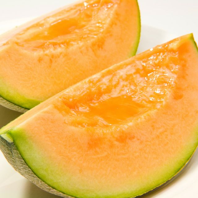 【共撰】夕張メロン(良品)大玉1.6kg前後×2玉