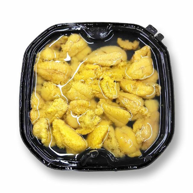 北海道産キタムラサキウニ塩水パック100g×4