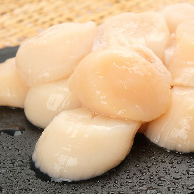 北海道猿払産お刺身用ホタテ貝柱1kg箱